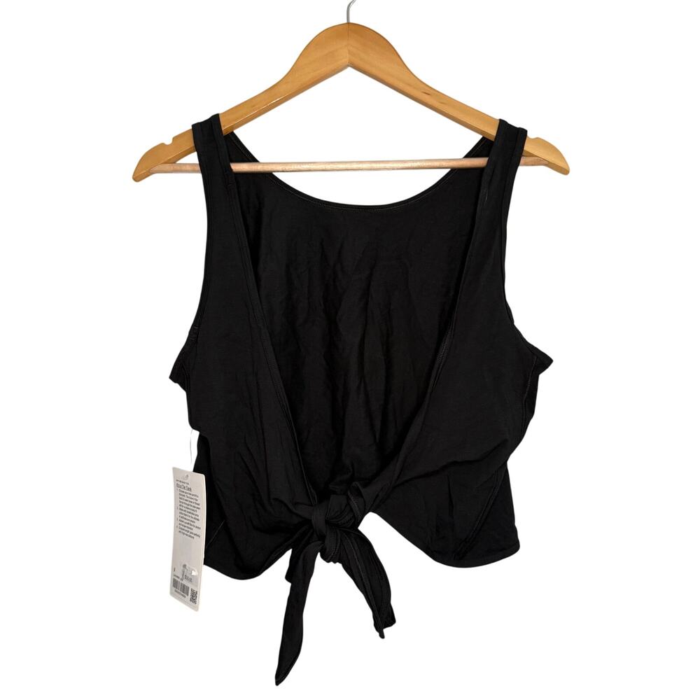 NWT Lululemon It’s A Tie Tank Top Black Size 8